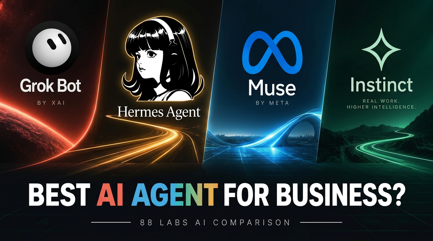 Best AI Agent for Business: Grok, Hermes, Muse or Instinct?